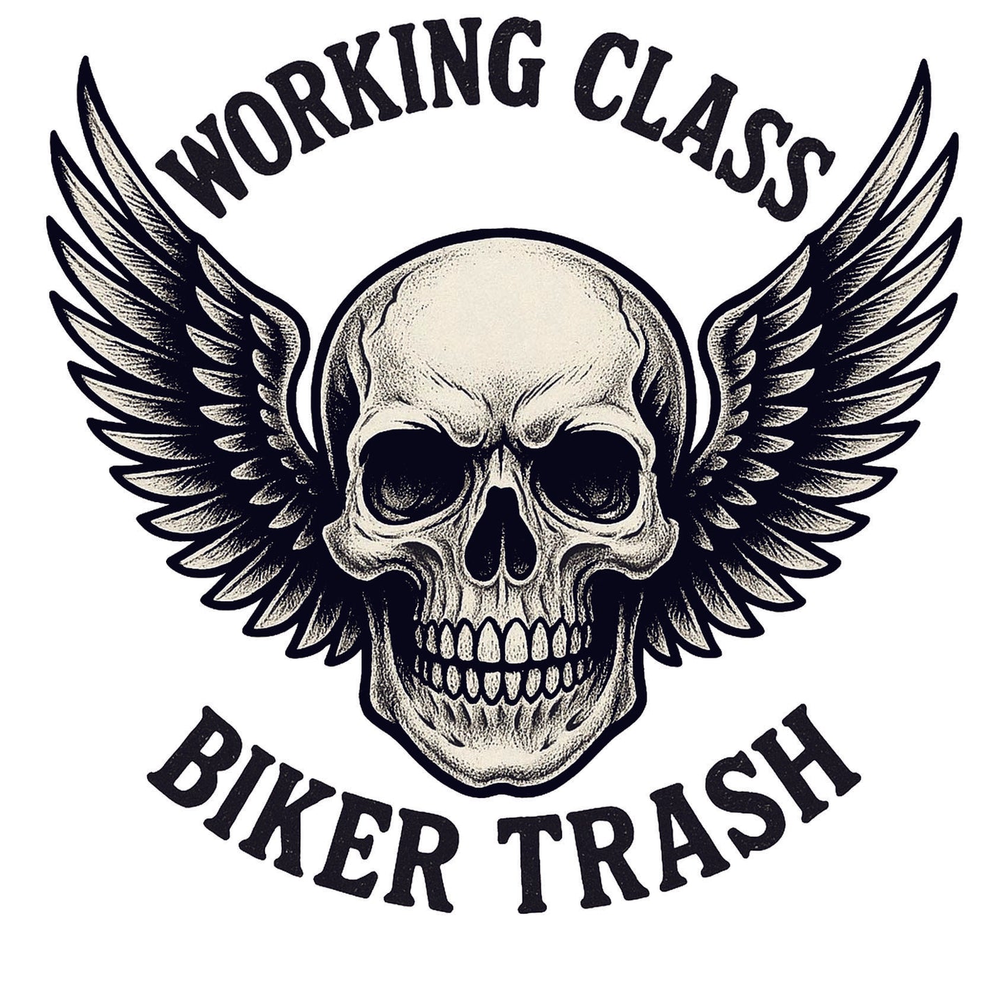 Working Class Biker Trash T-shirt