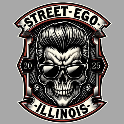Greaser Skull Hoody