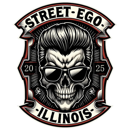 Greaser Skull Hoody