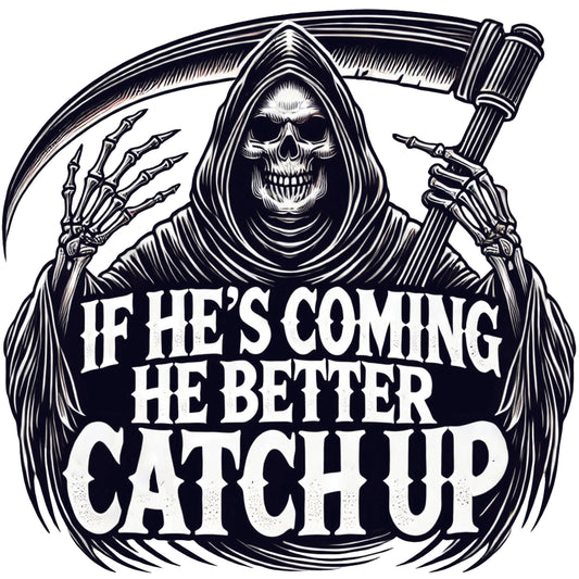 If He's Coming Hoody